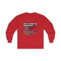 How To Make an Audiologist - Unisex Ultra Cotton Long Sleeve Tee