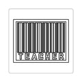 Barcode Teacher - Square Stickers