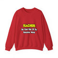 Teachers...Cool Kids of Education World - Unisex Heavy Blend™ Crewneck Sweatshirt
