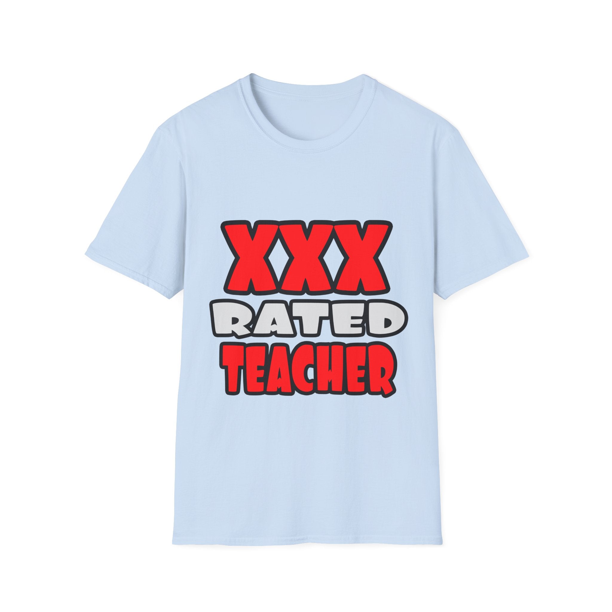 XXX Rated Teacher - Unisex Softstyle T-Shirt