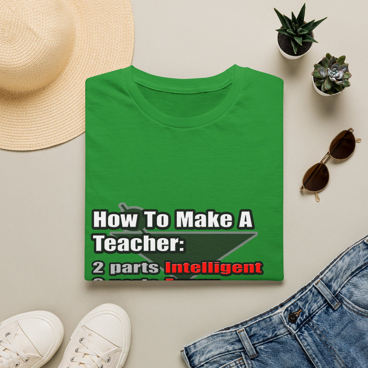 How To Make a Teacher - Unisex Softstyle T-Shirt