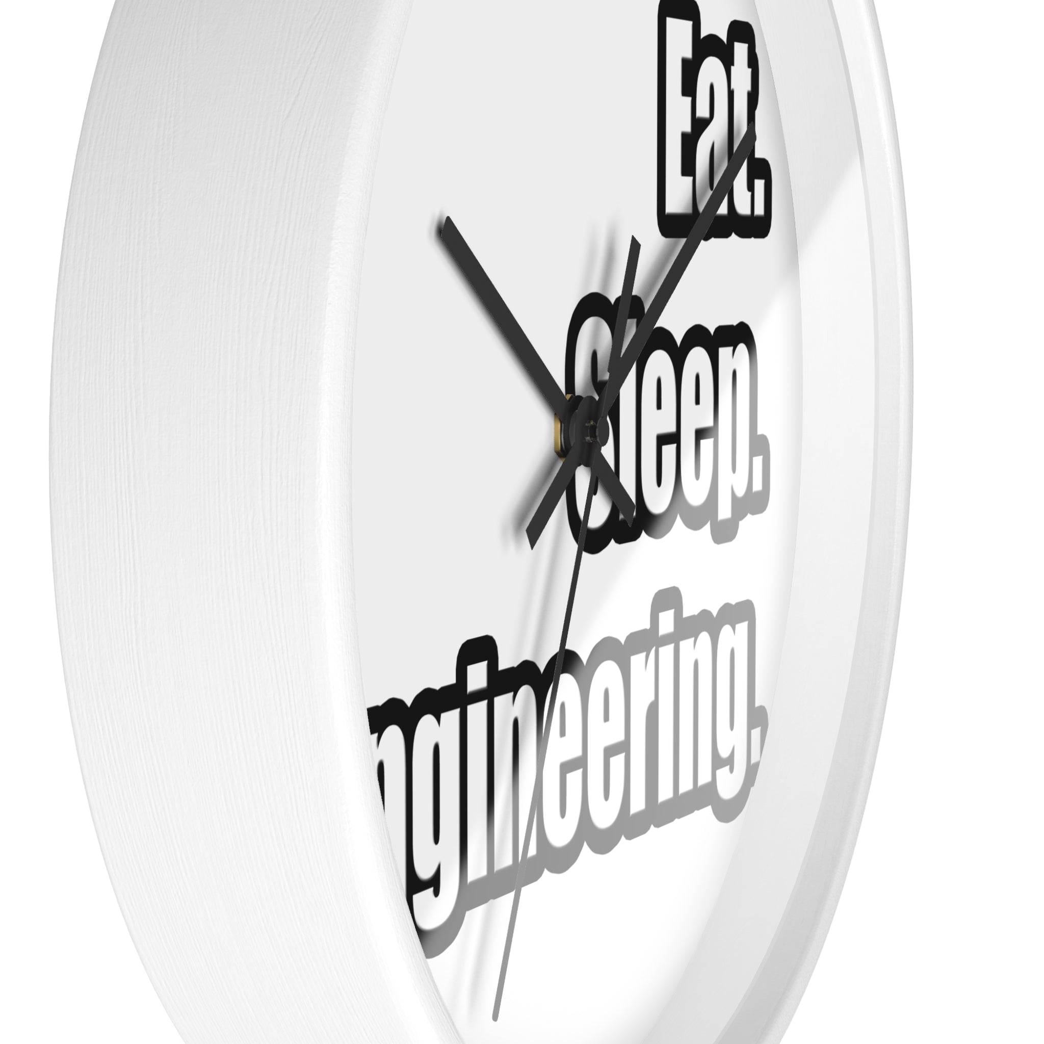 Eat. Sleep. Engineering - Wall Clock