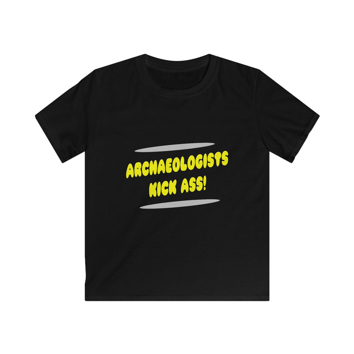 Archaeologists Kick Ass! - Kids Softstyle Tee