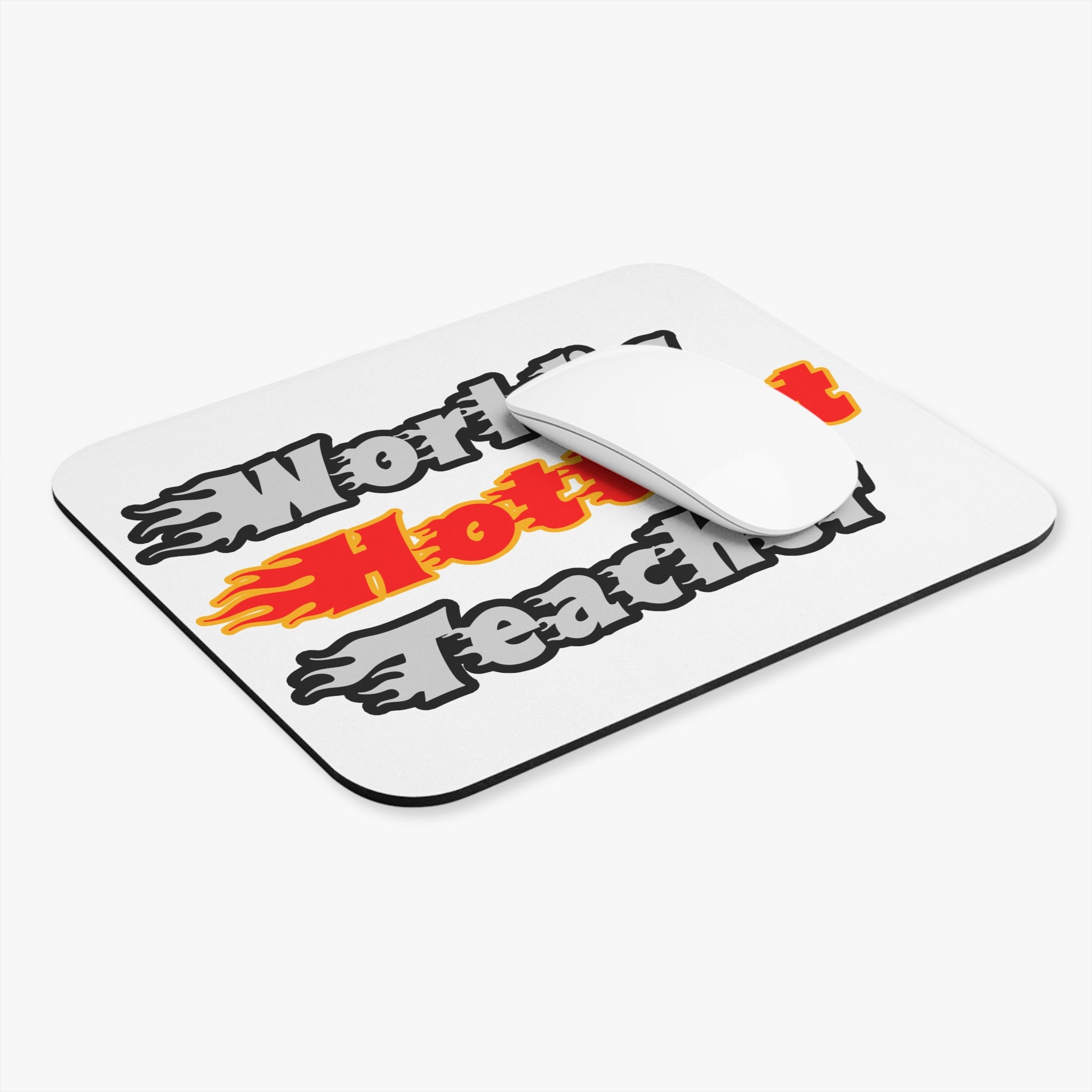 World's Hottest Teacher - Mouse Pad (Rectangle)