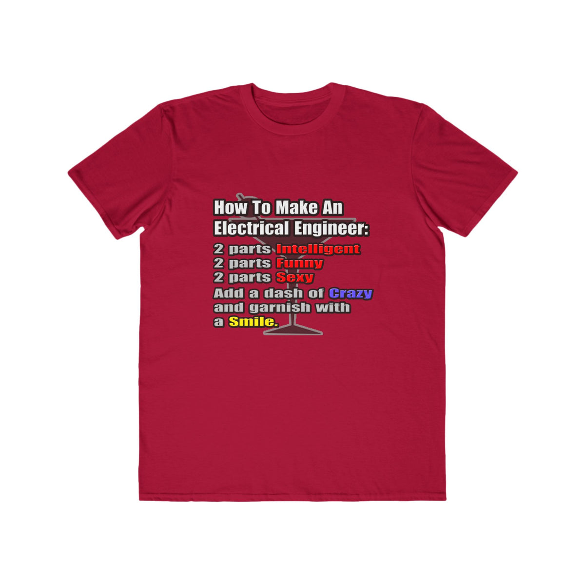 How To Make an Electrical Engineer - Men's Lightweight Fashion Tee