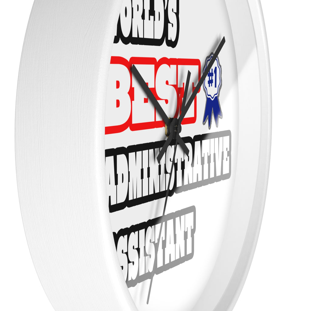 World's Best Administrative Assistant - Wall Clock