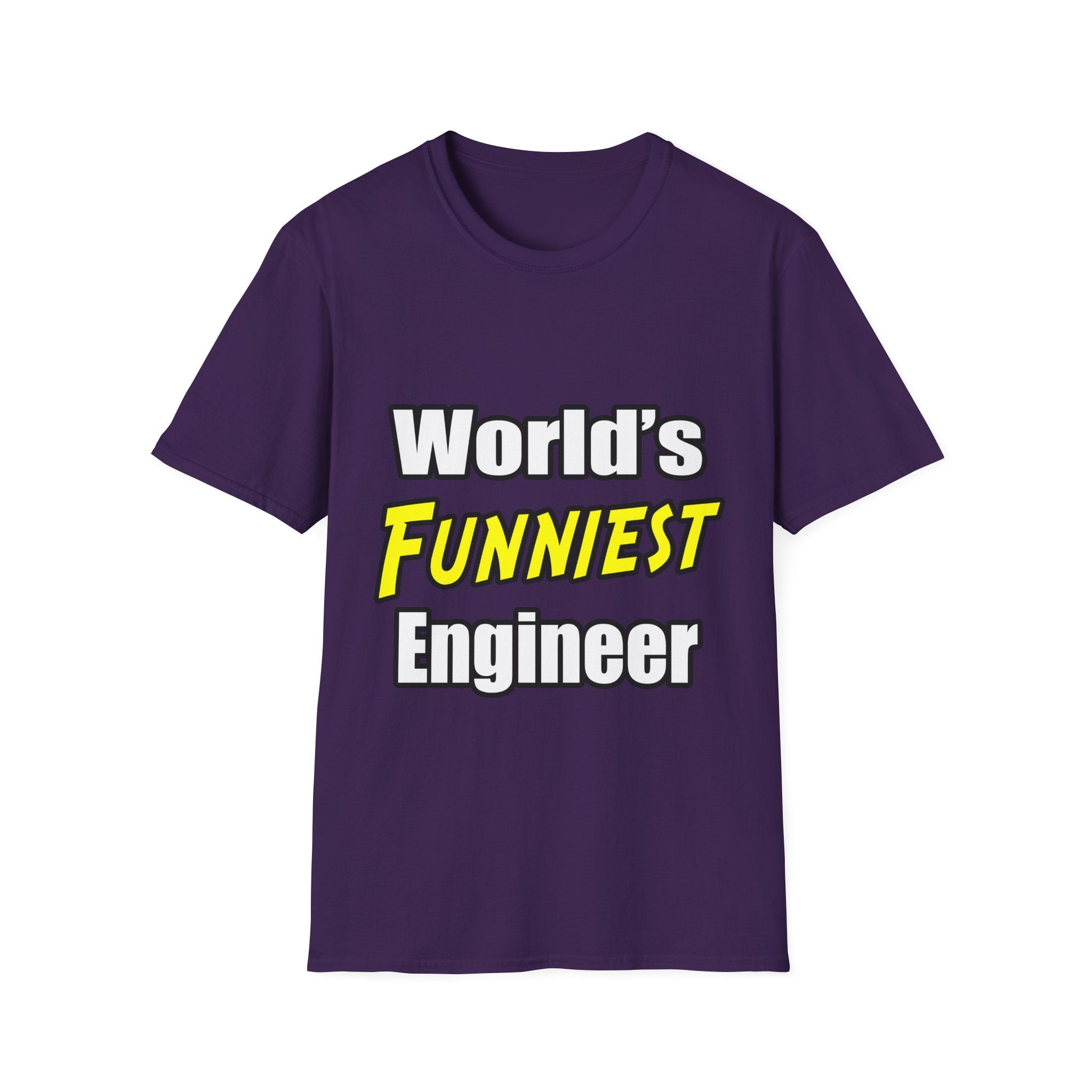 World's Funniest Engineer - Unisex Softstyle T-Shirt