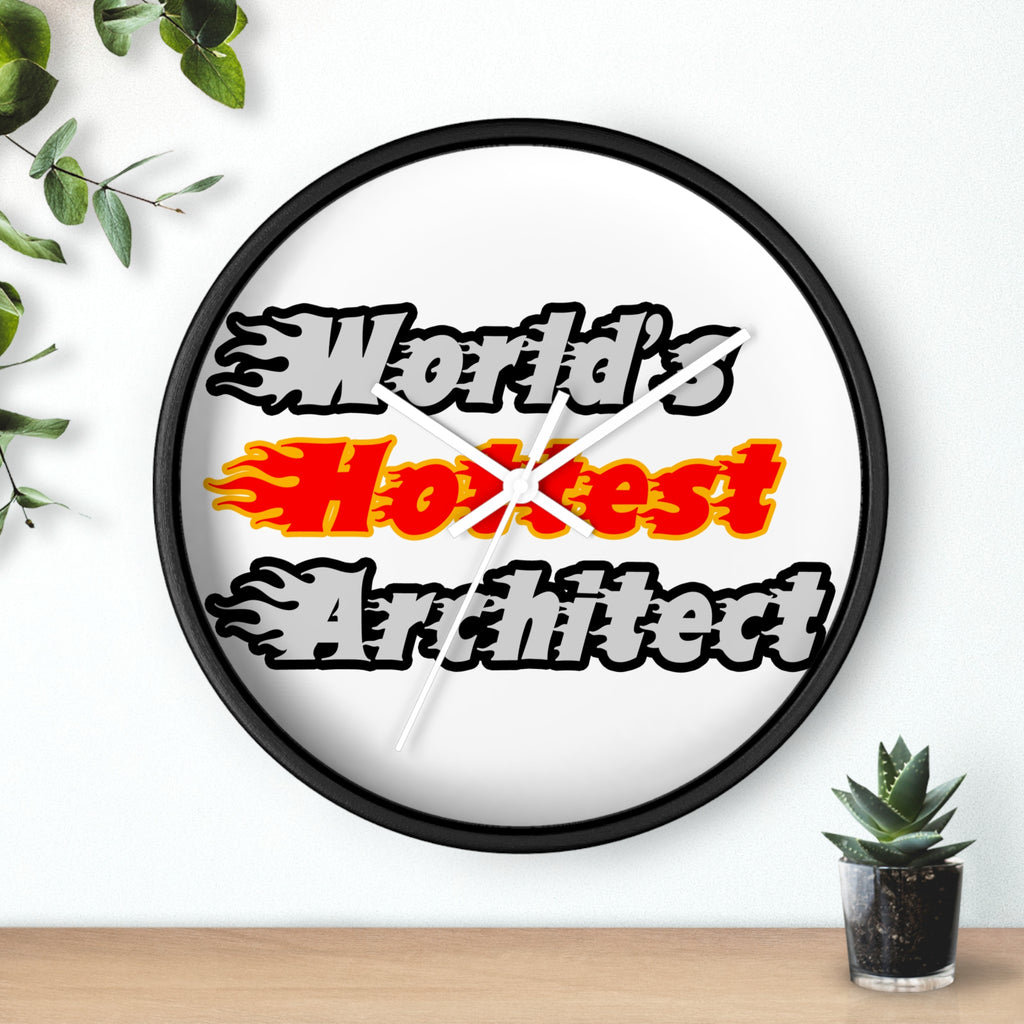World's Hottest Architect - Wall Clock