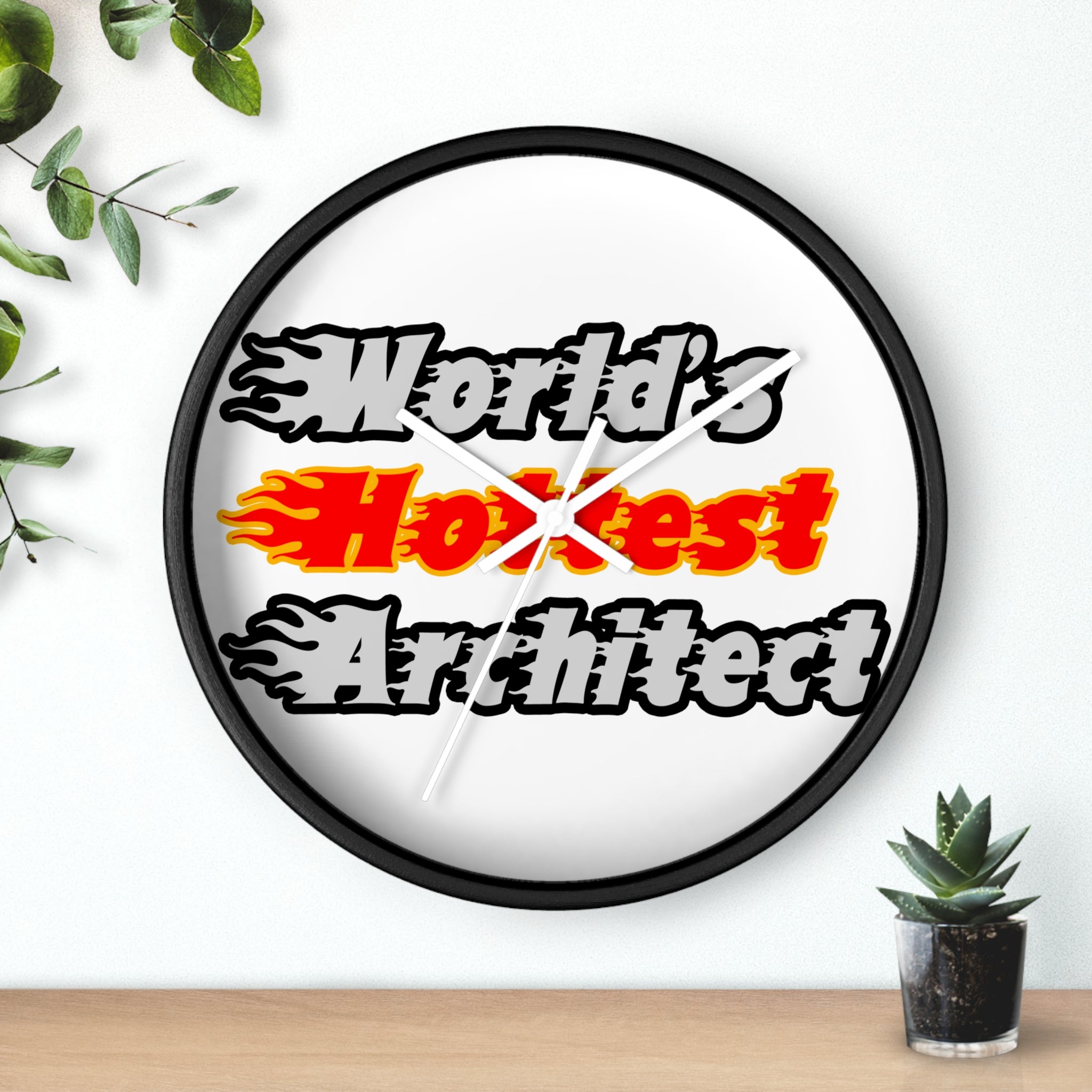 World's Hottest Architect - Wall Clock