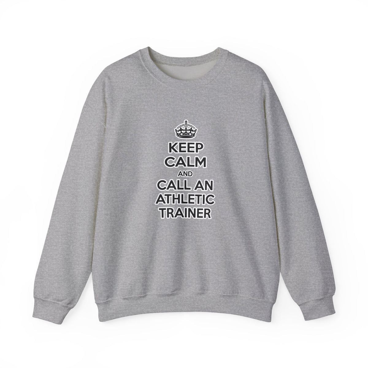 Keep Calm and Call an Athletic Trainer - Unisex Heavy Blend™ Crewneck Sweatshirt