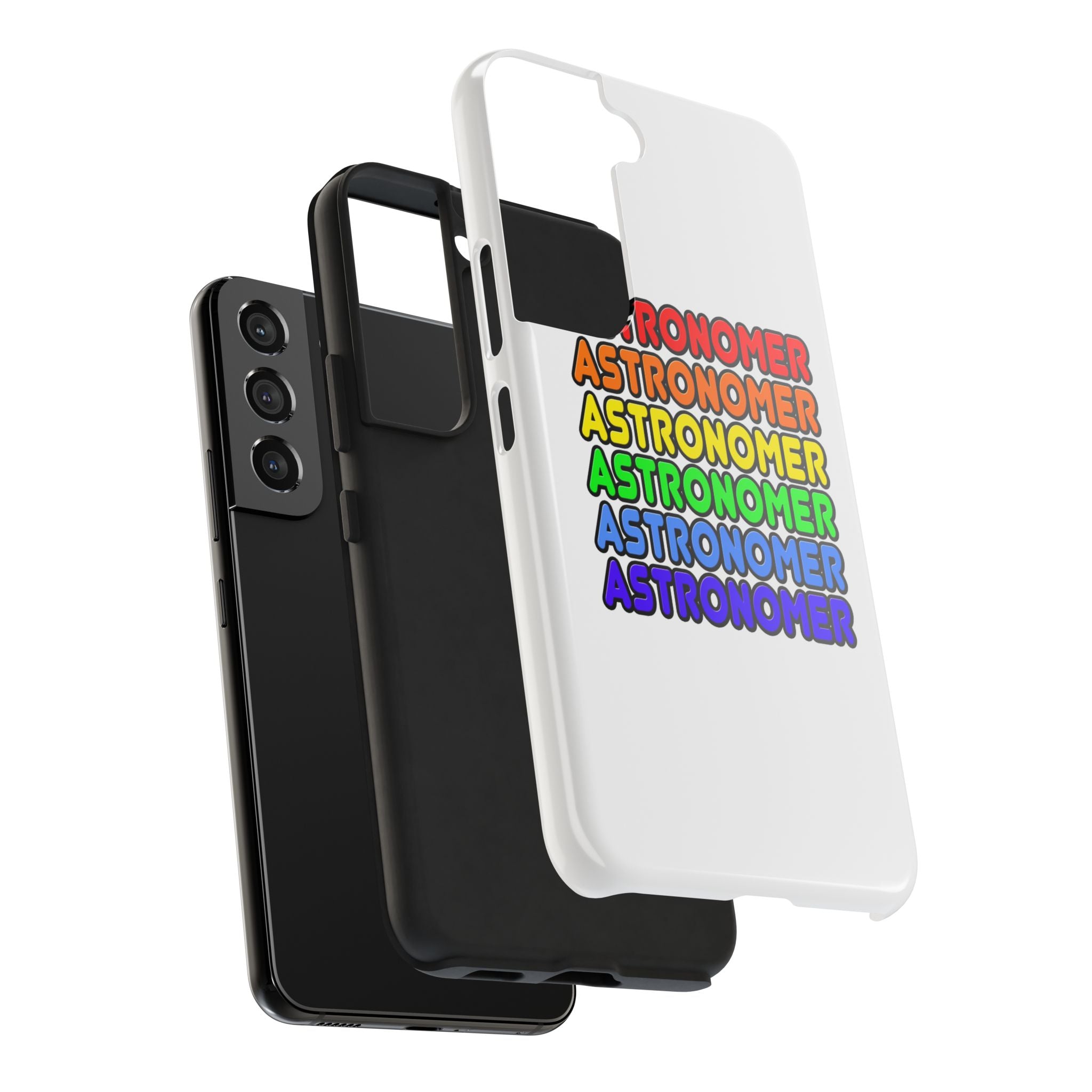 Rainbow Astronomer - Tough Phone Cases
