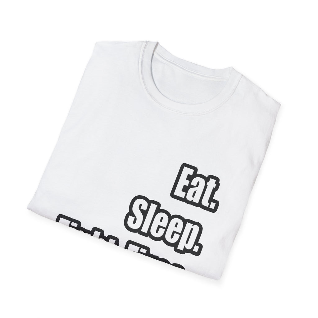 Eat. Sleep. Fight Fires. - Unisex Softstyle T-Shirt