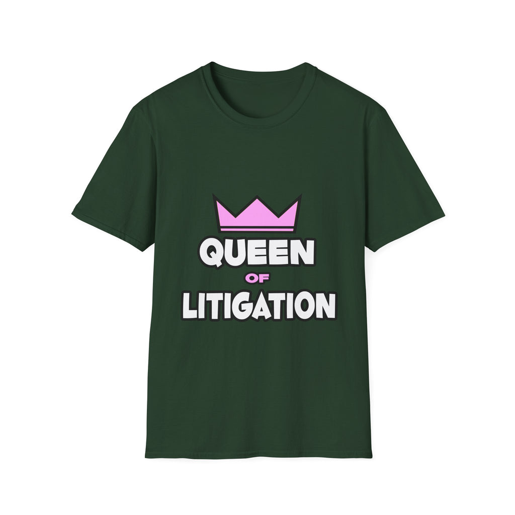 Queen of Litigation - Unisex Softstyle T-Shirt