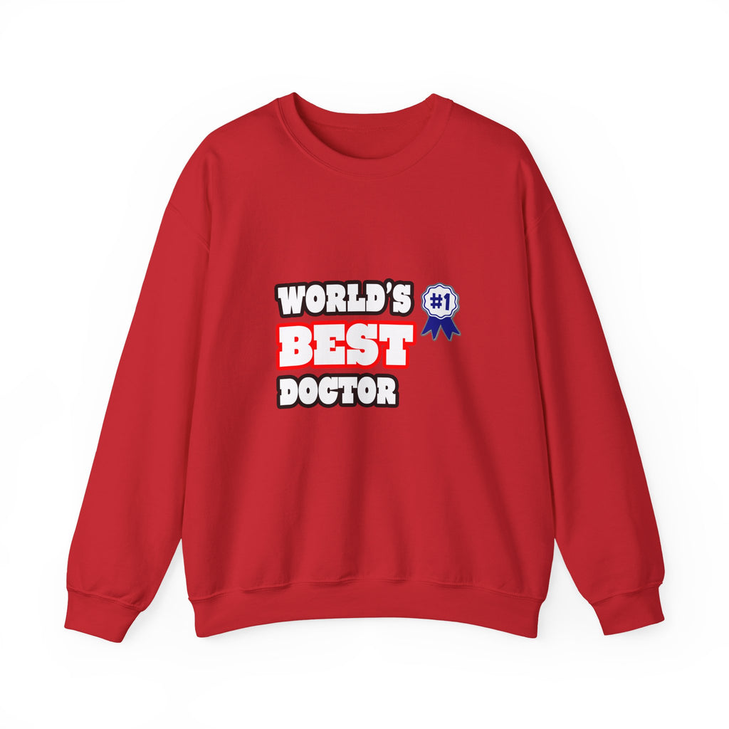 World's Best Doctor - Unisex Heavy Blend™ Crewneck Sweatshirt