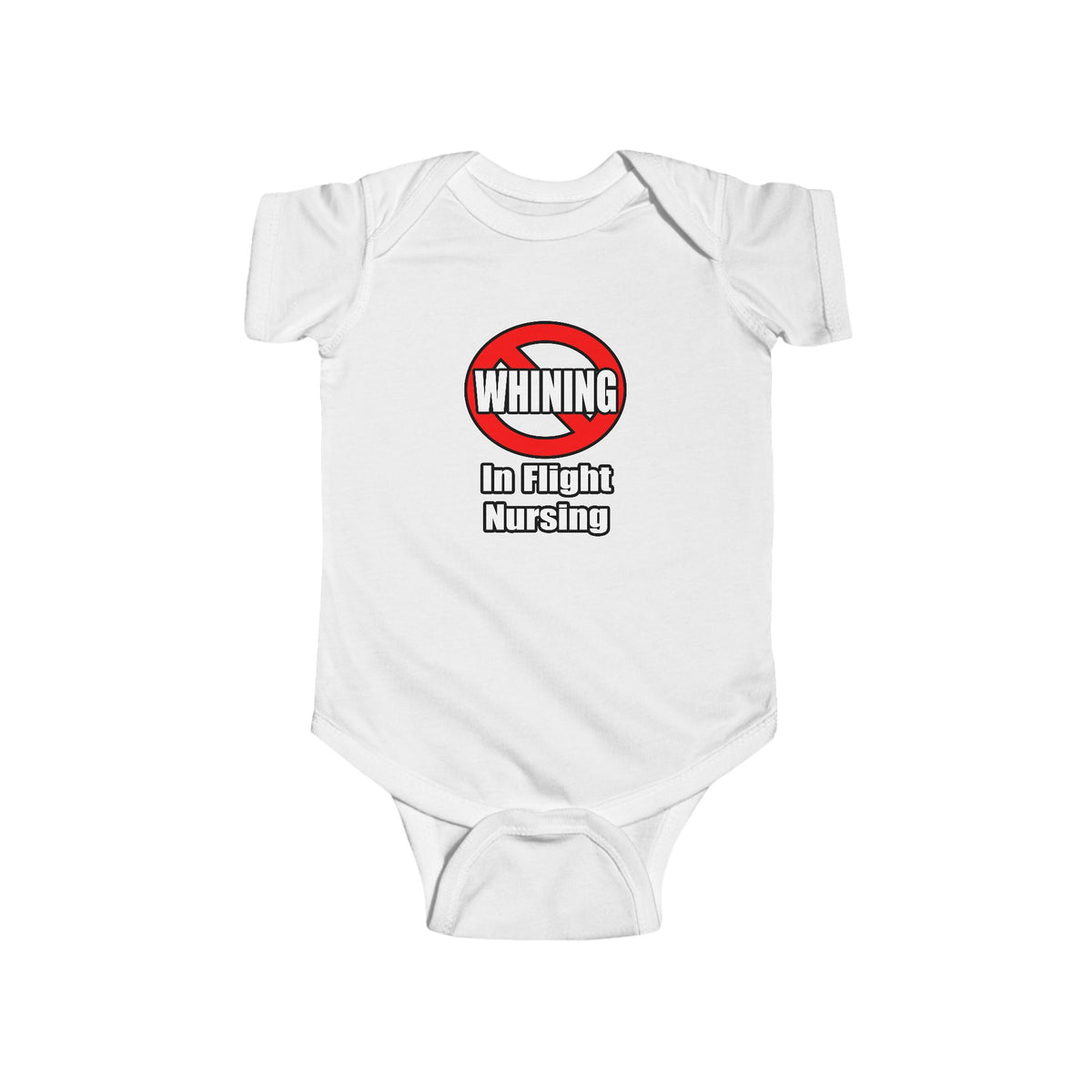 No Whining In Flight Nursing - Infant Fine Jersey Bodysuit