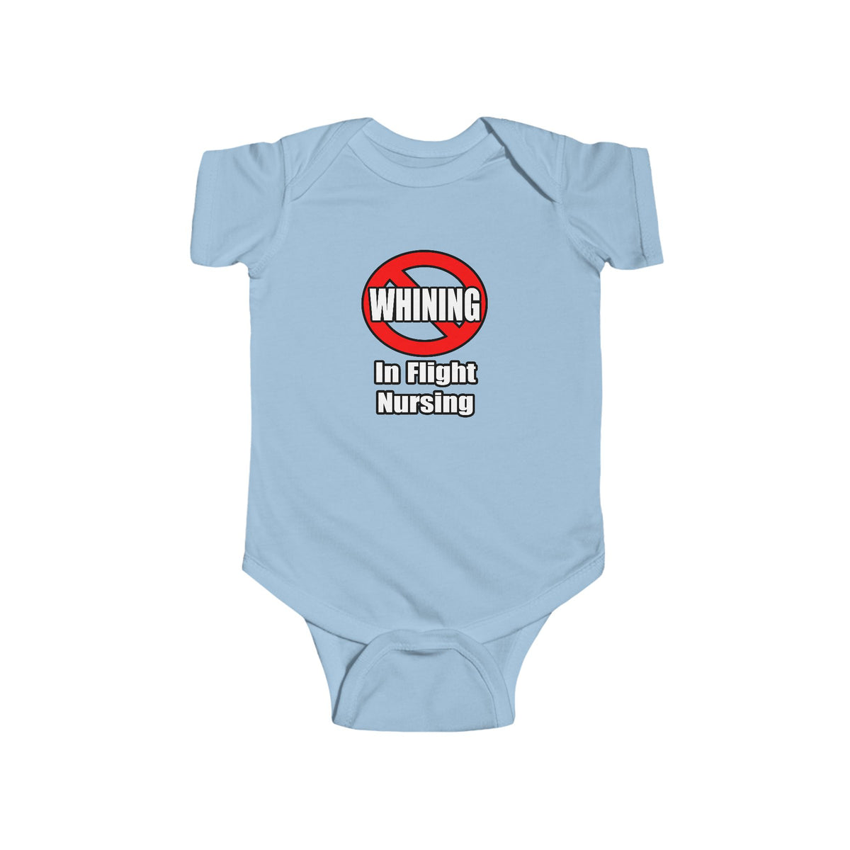 No Whining In Flight Nursing - Infant Fine Jersey Bodysuit