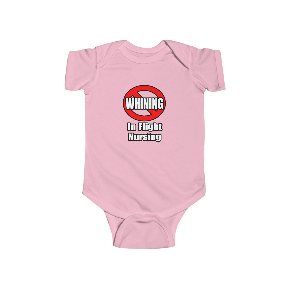 No Whining In Flight Nursing - Infant Fine Jersey Bodysuit