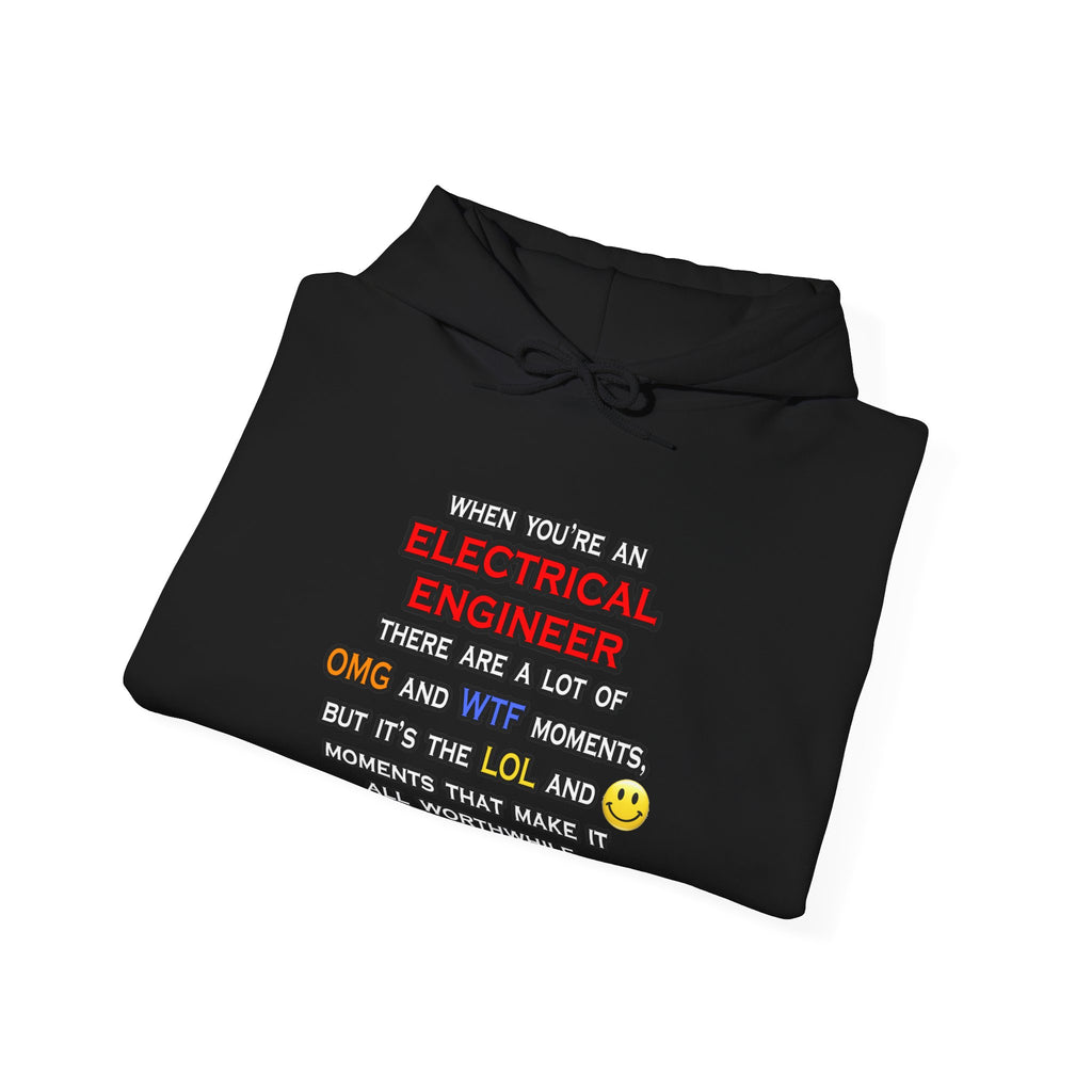 Funny Electrical Engineer ... OMG WTF LOL - Unisex Heavy Blend™ Hooded Sweatshirt