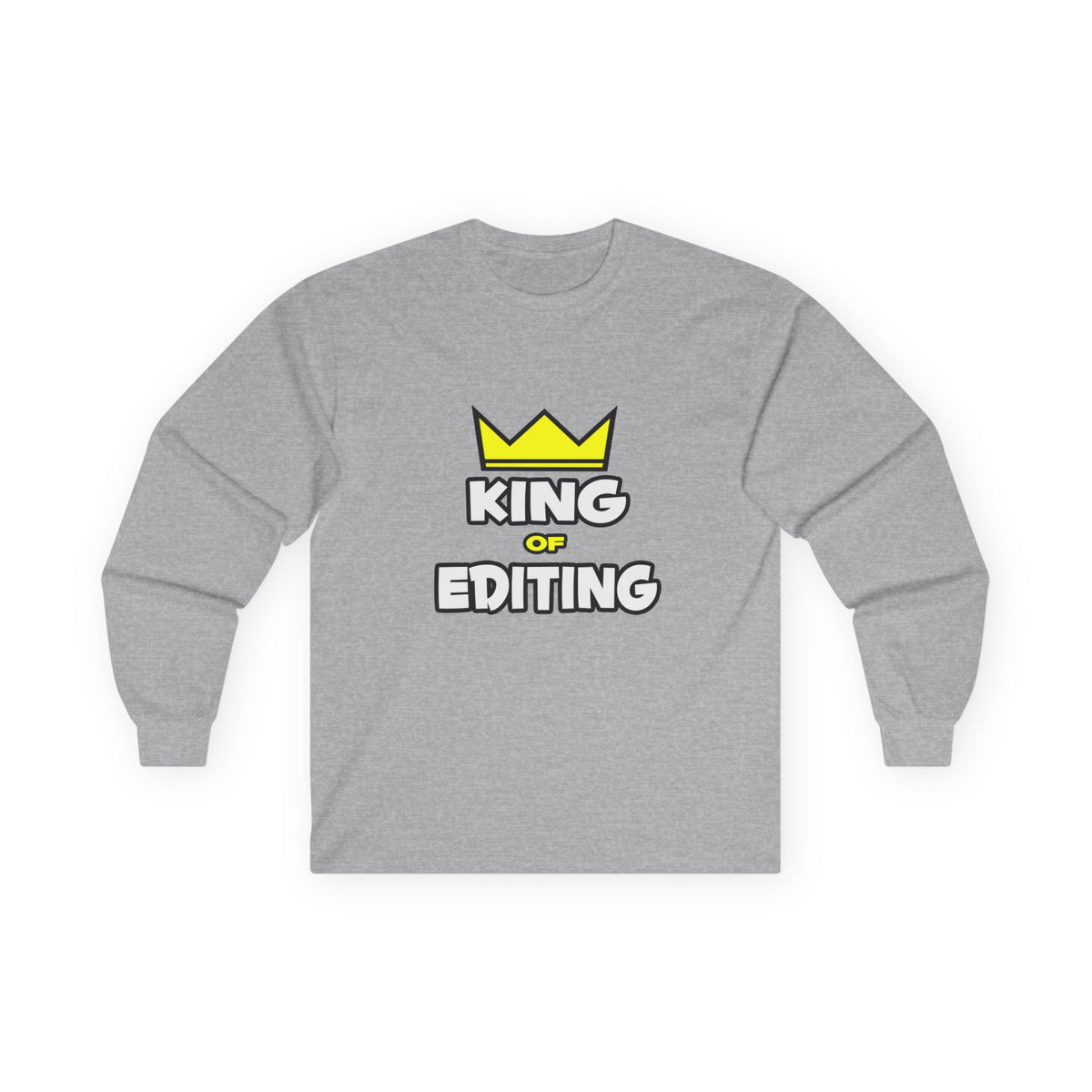 King of Editing - Unisex Ultra Cotton Long Sleeve Tee