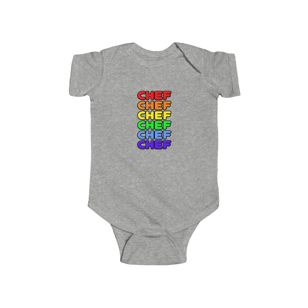 Rainbow Chef - Infant Fine Jersey Bodysuit