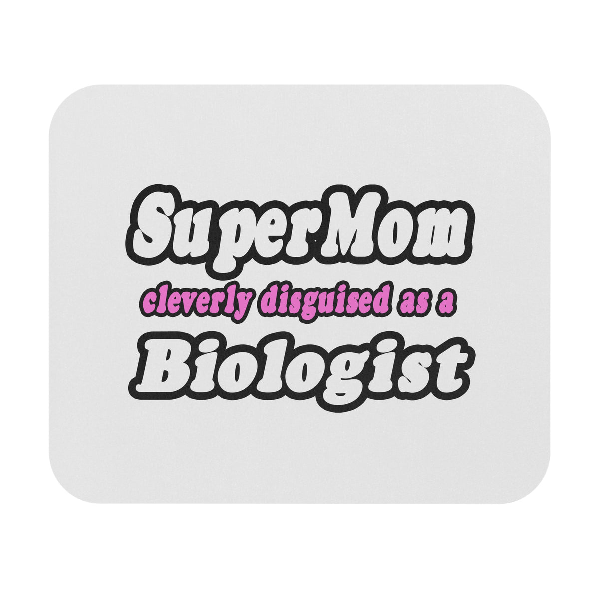 SuperMom Biologist - Mouse Pad (Rectangle)