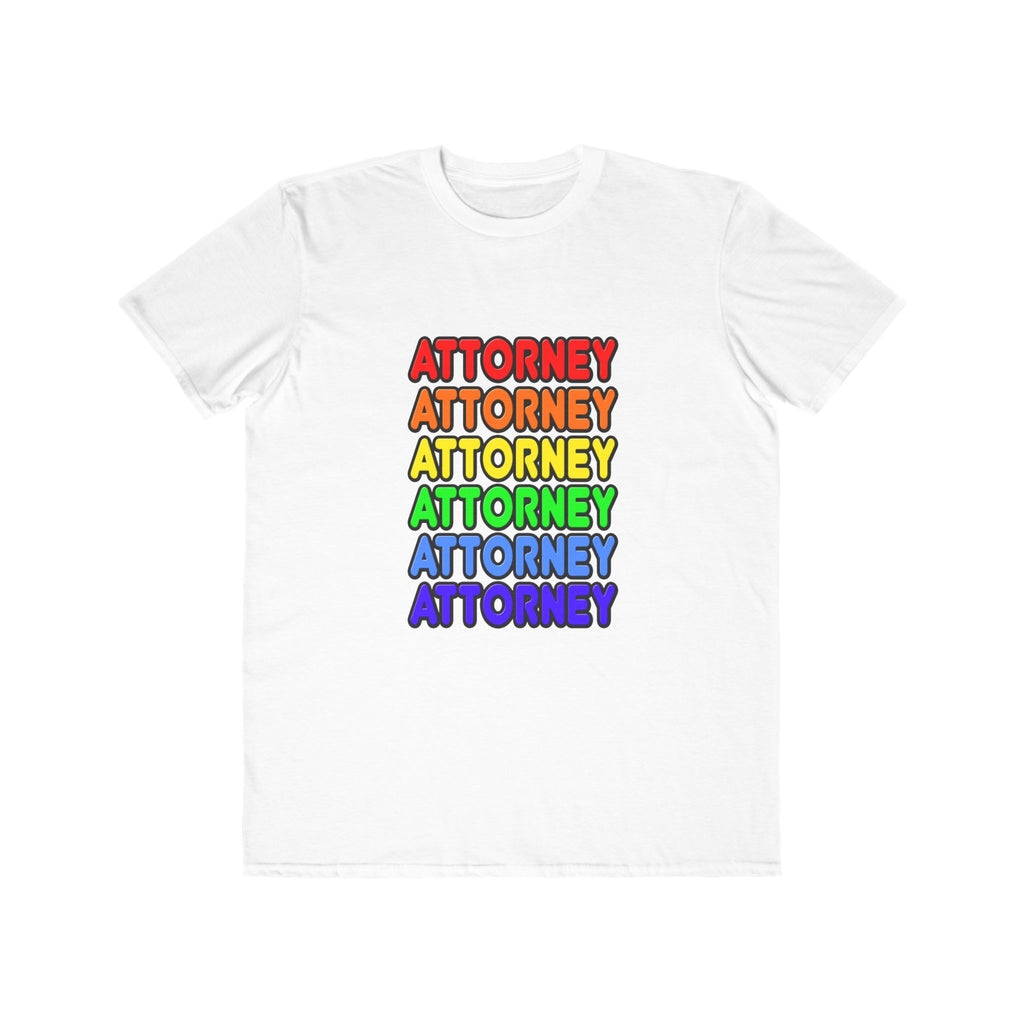 Rainbow Attorney - Men's Lightweight Fashion Tee