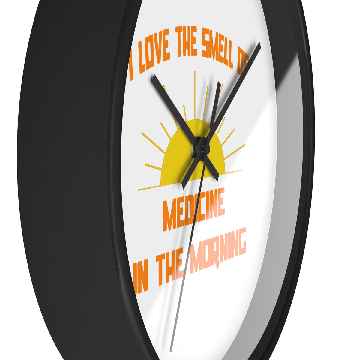 Smell of Medicine in the Morning - Wall Clock