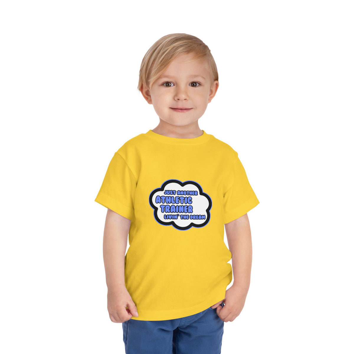 Athletic Trainer .. Livin' The Dream - Toddler Short Sleeve Tee