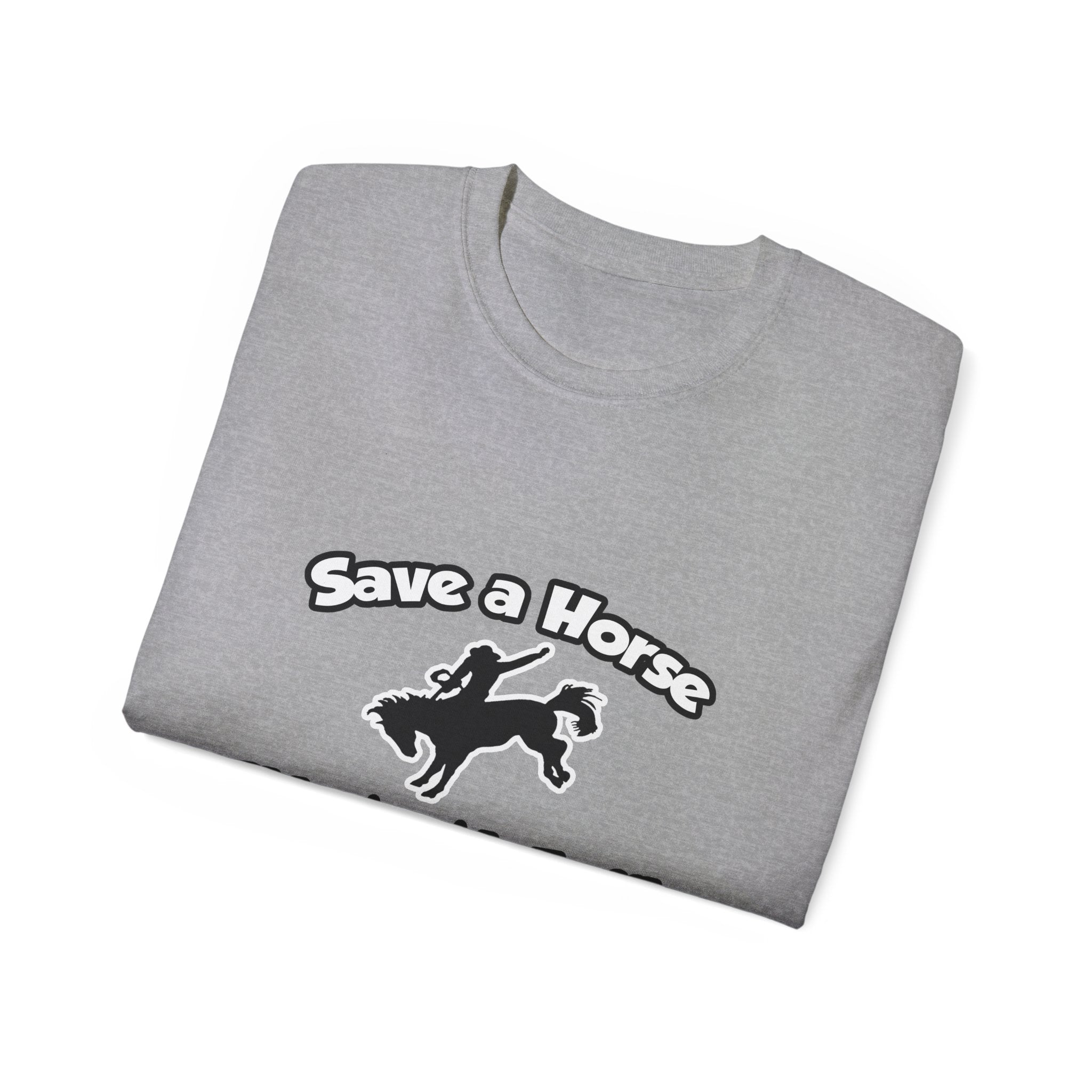 Save a Horse, Ride an Air Traffic Controller - Unisex Ultra Cotton Tee