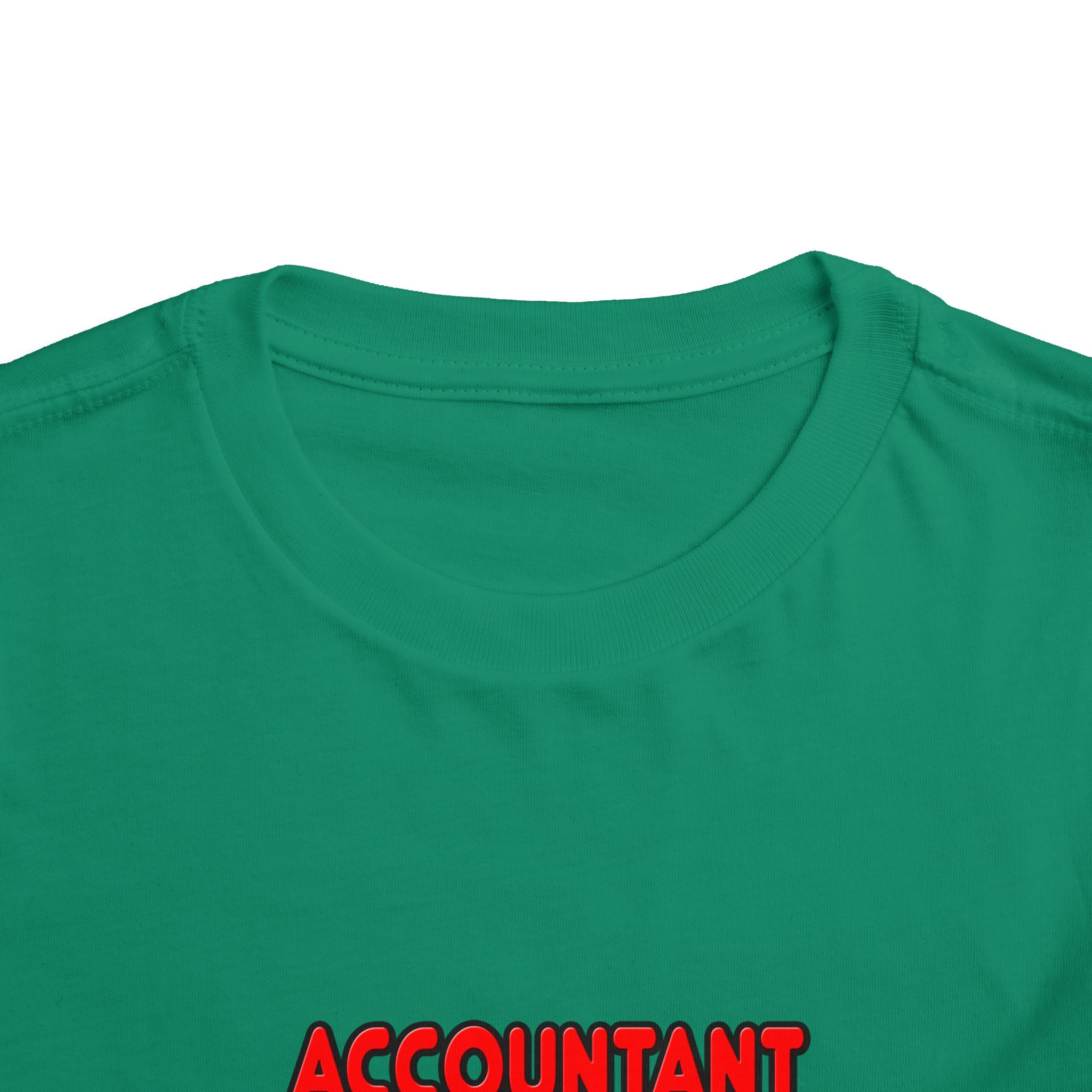 Rainbow Accountant - Toddler Short Sleeve Tee