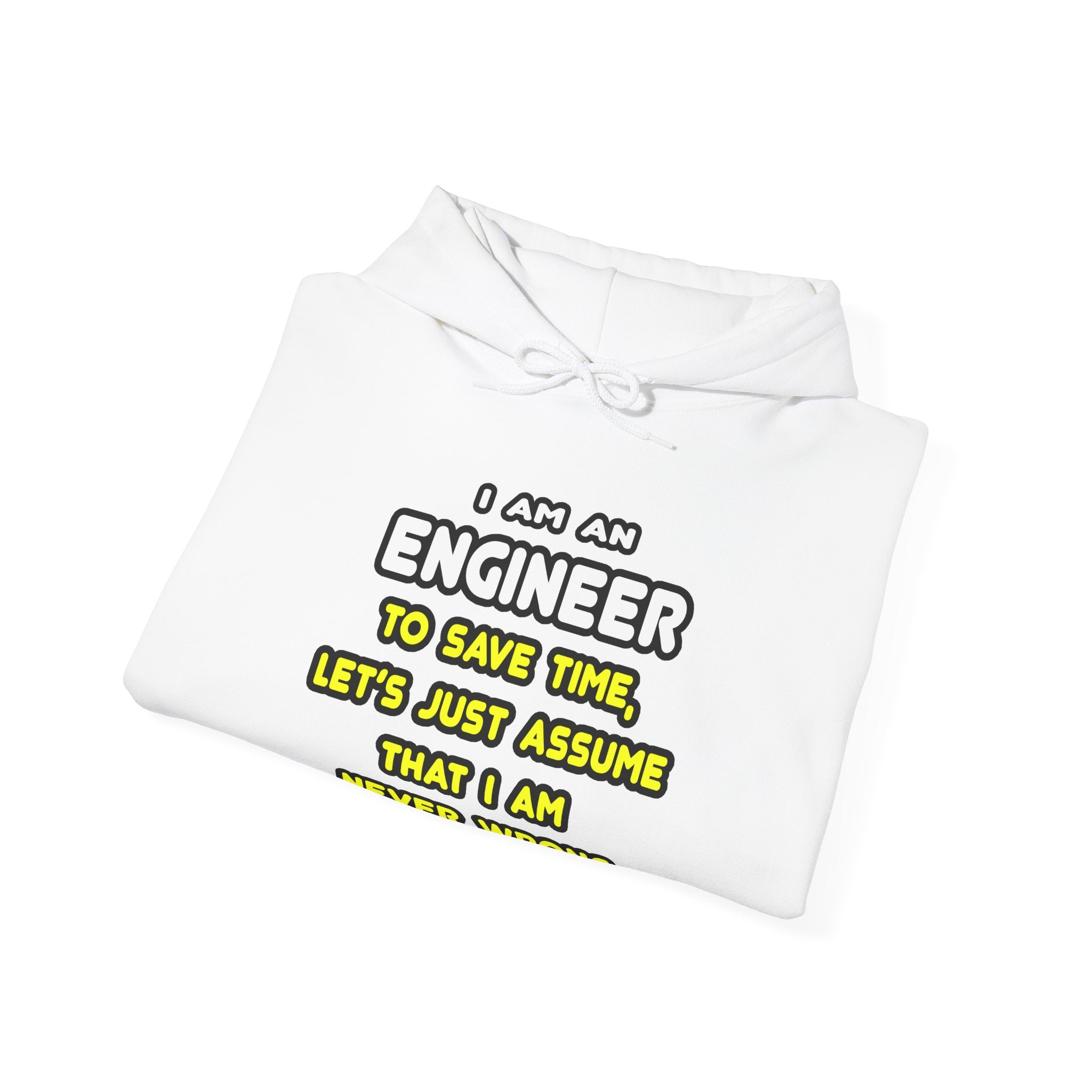 Funny Engineer T Shirts and Gifts - Unisex Heavy Blend™ Hooded Sweatshirt