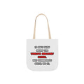 World's Greatest Nurse Joke - Canvas Tote Bag, 5-Color Straps