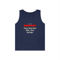 Audiologist ... Stand Back ... Work My Magic - Unisex Heavy Cotton Tank Top
