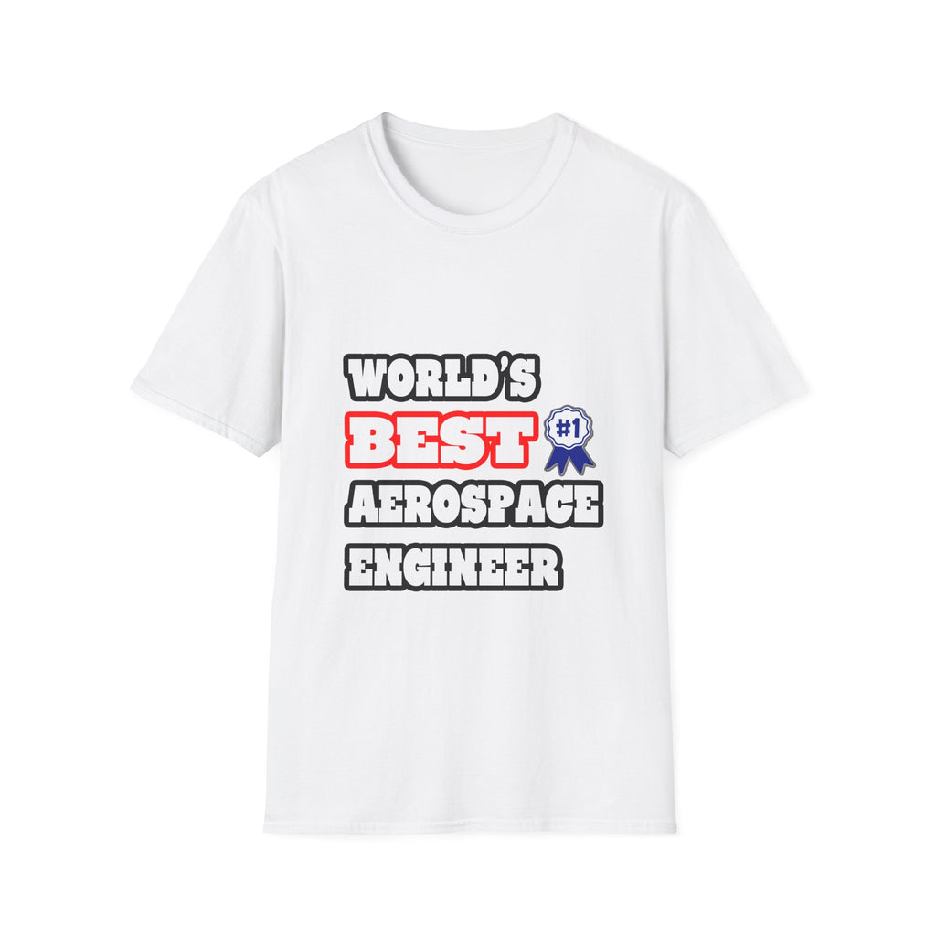 World's Best Aerospace Engineer - Unisex Softstyle T-Shirt