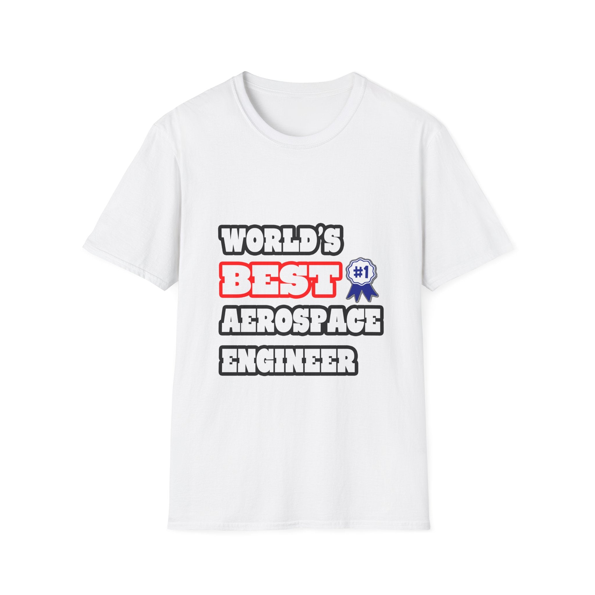 World's Best Aerospace Engineer - Unisex Softstyle T-Shirt