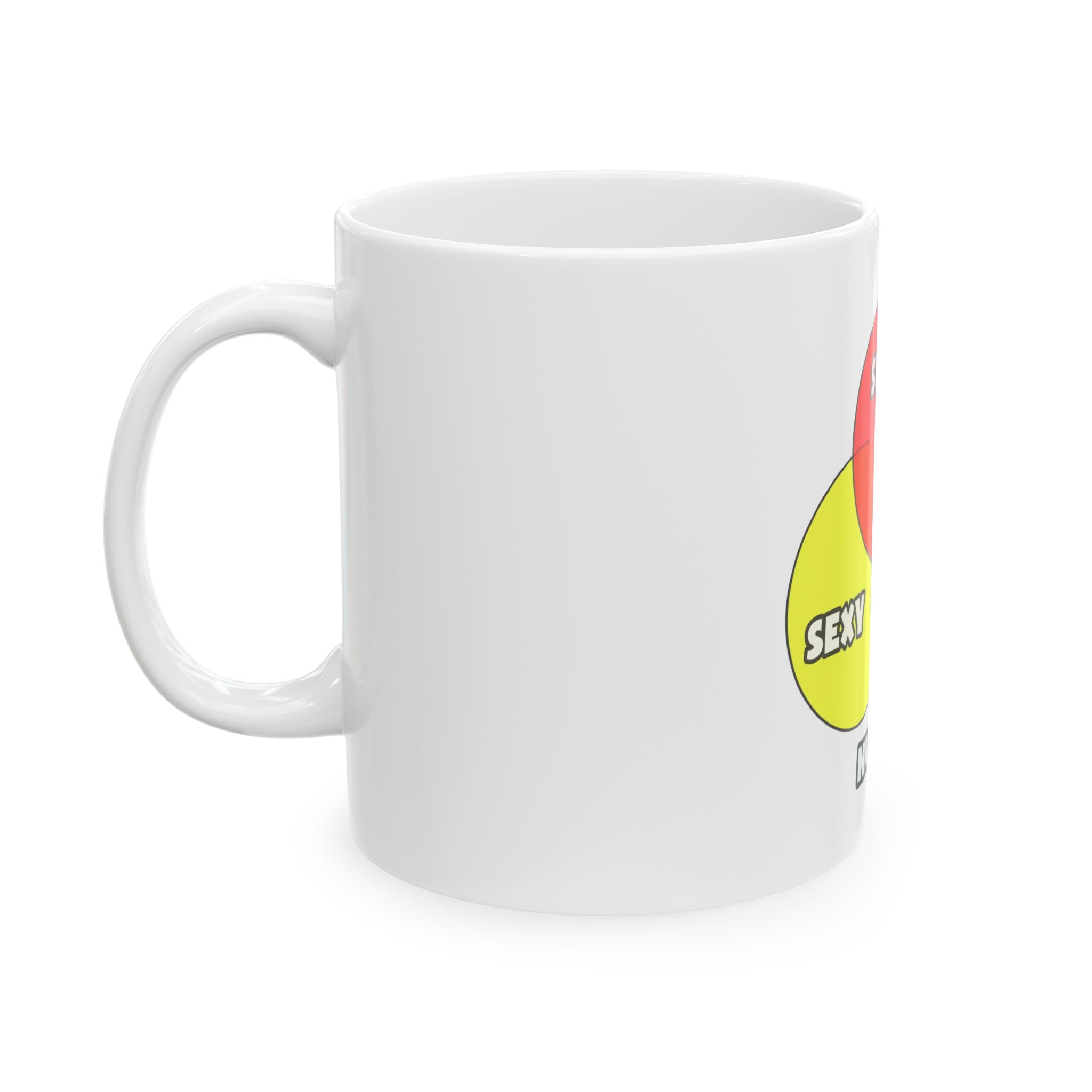 Venn Diagram .. Nurses - Ceramic Mug, (11oz, 15oz)
