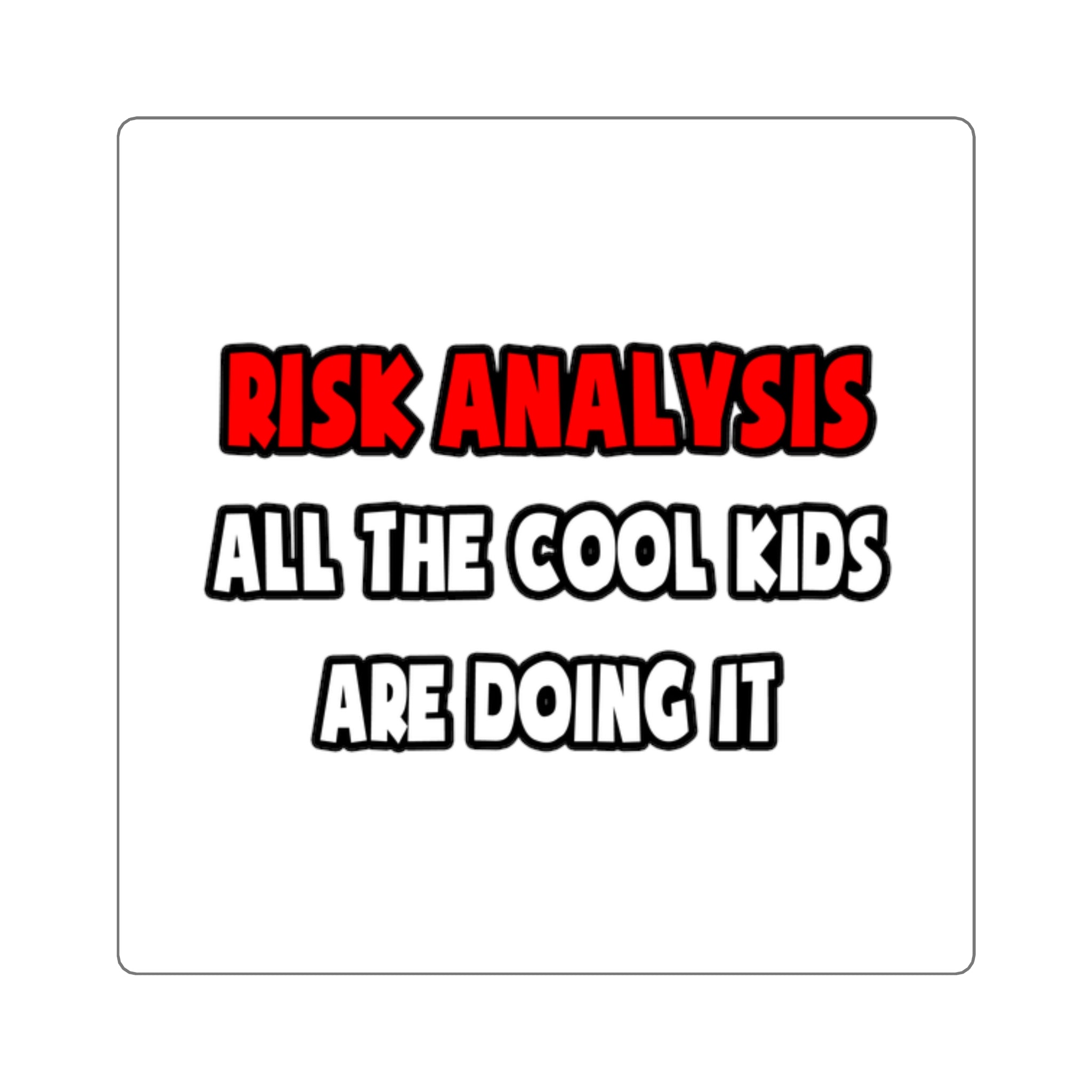Funny Actuary Shirts and Gifts - Square Stickers