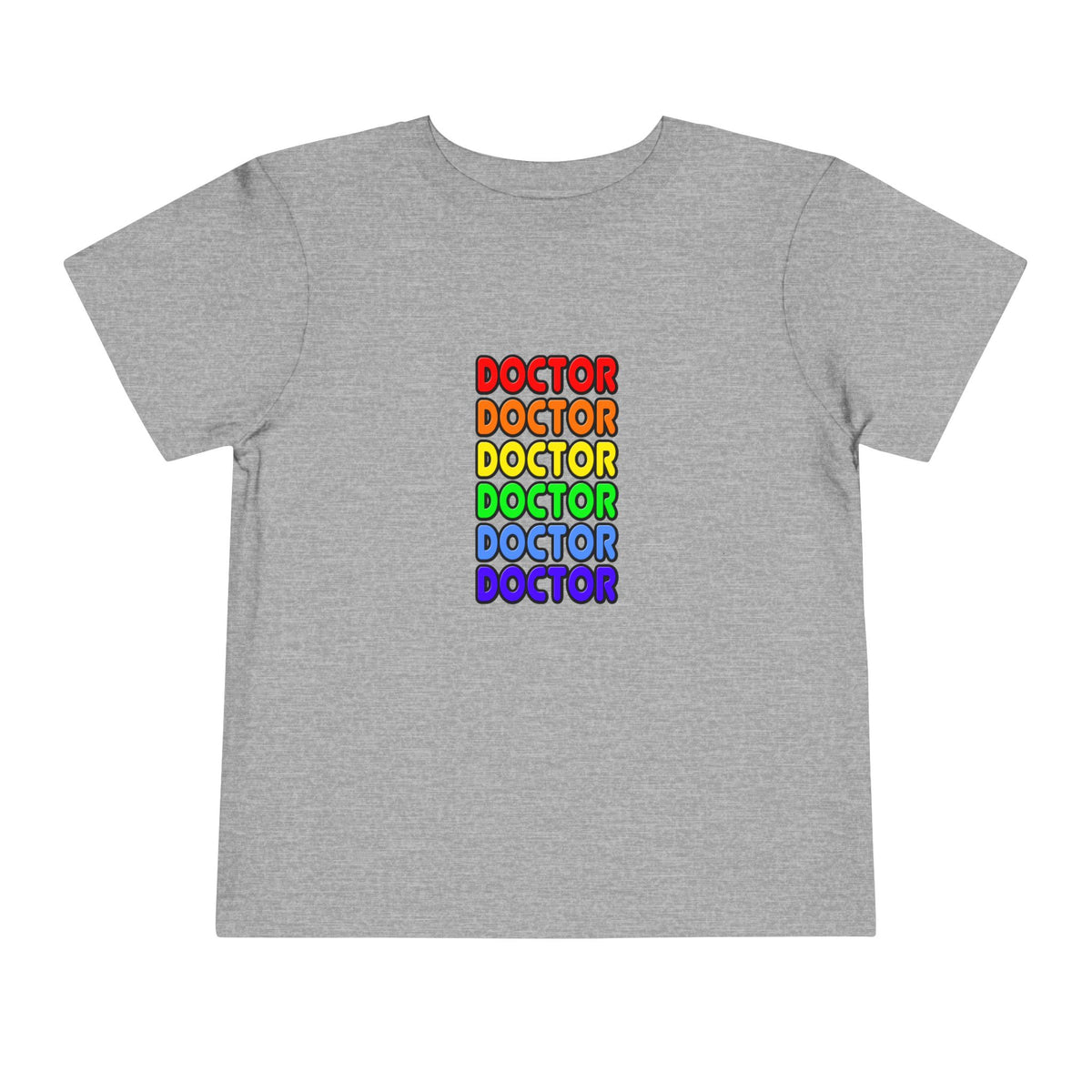 Rainbow Doctor - Toddler Short Sleeve Tee
