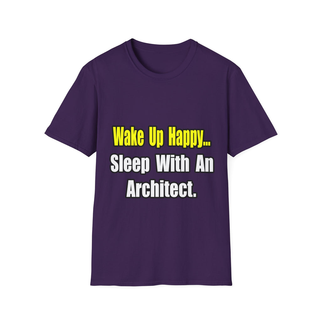 Sleep With an Architect - Unisex Softstyle T-Shirt