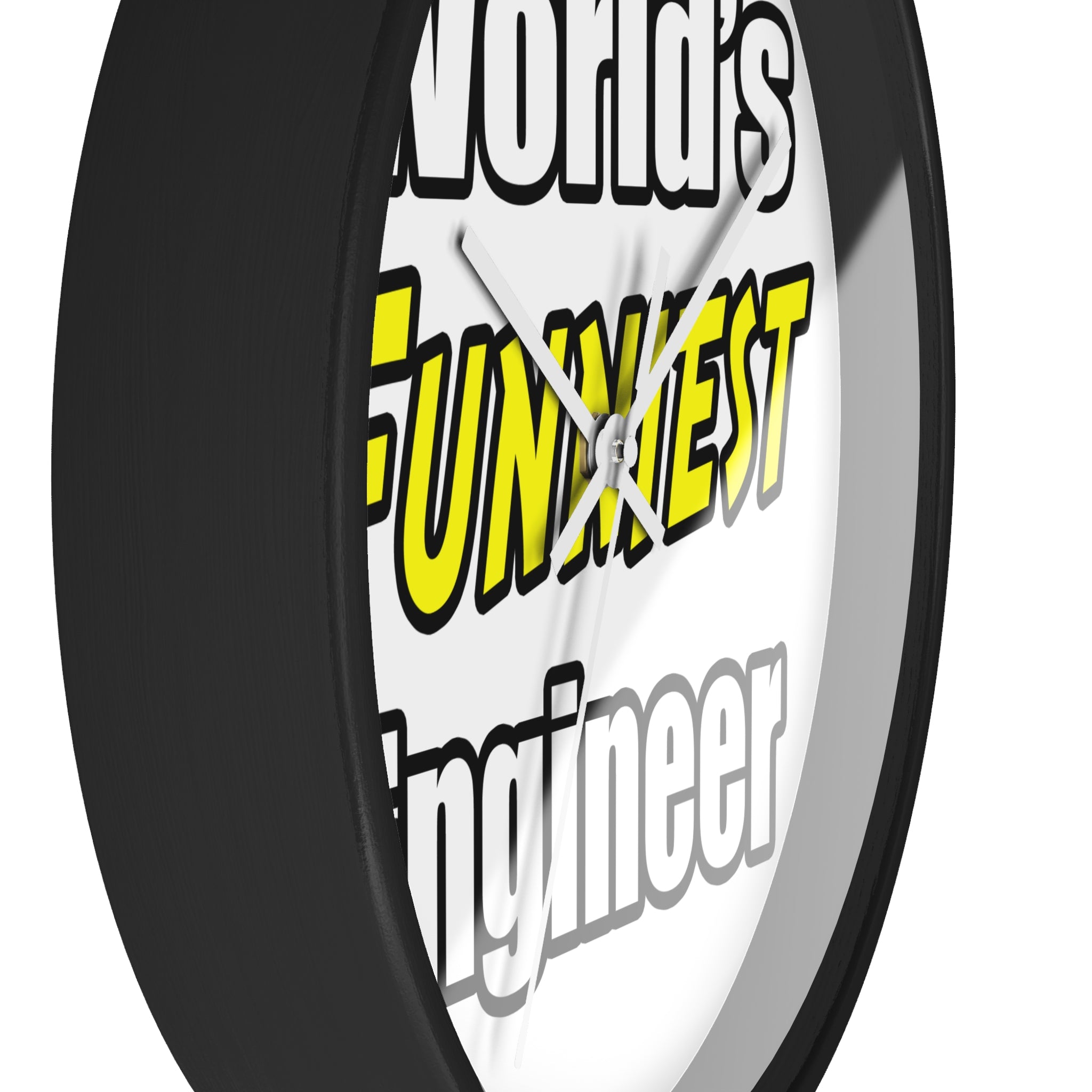 World's Funniest Engineer - Wall Clock