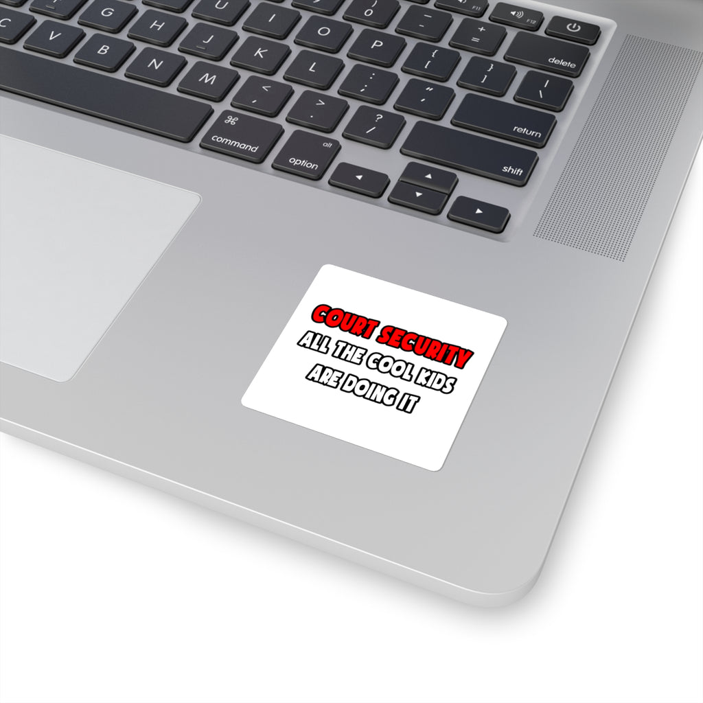 Funny Bailiff Shirts and Gifts - Square Stickers