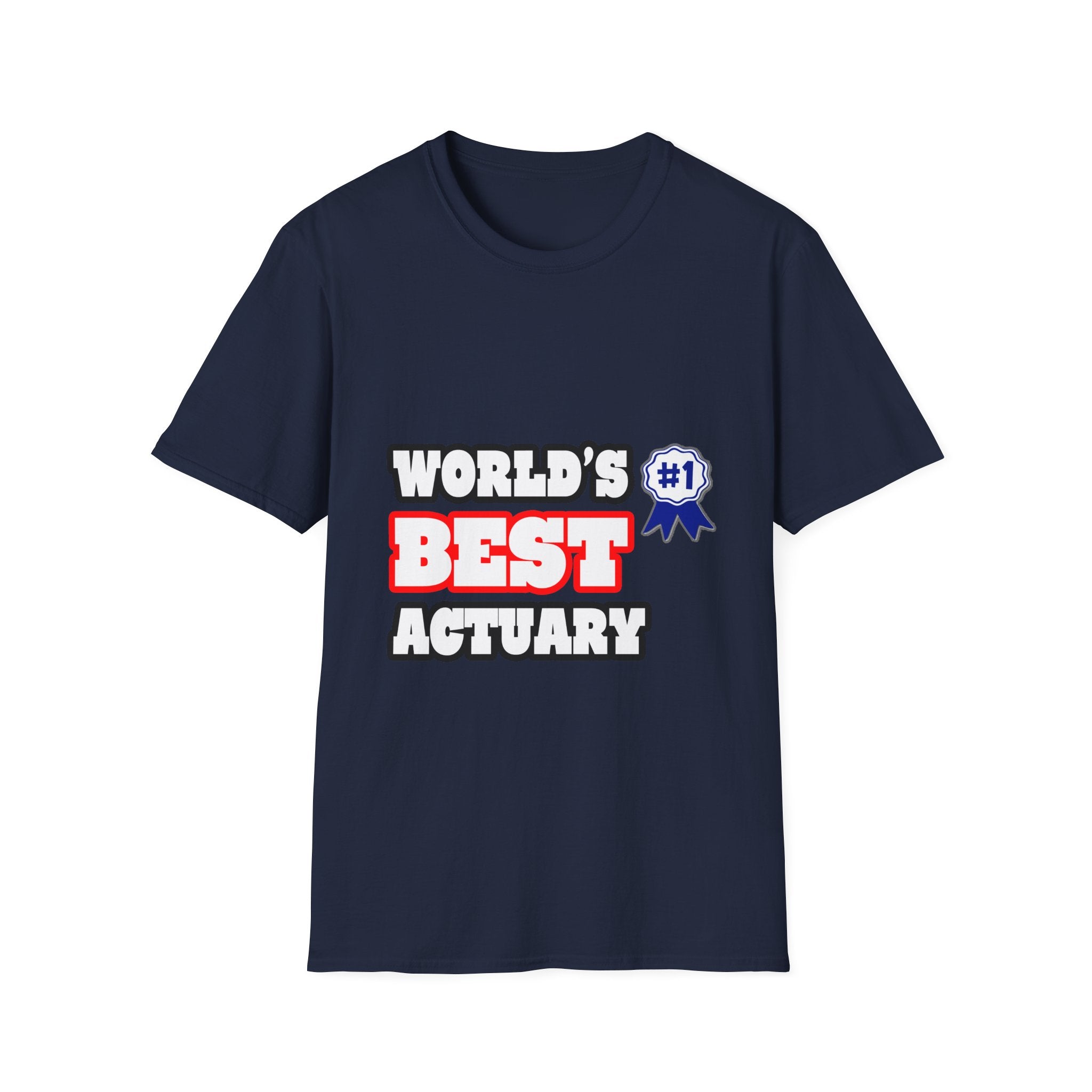 World's Best Actuary - Unisex Softstyle T-Shirt