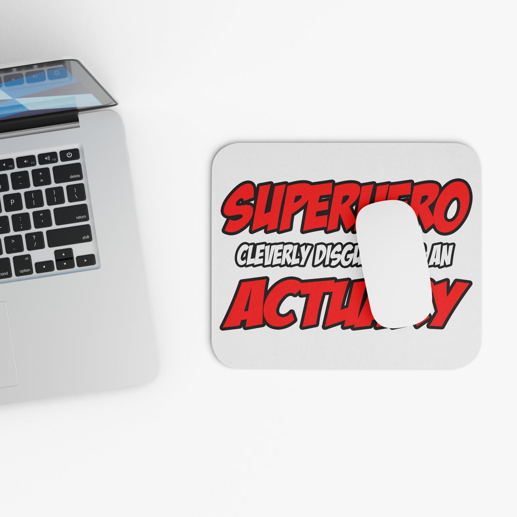 Superhero...Actuary - Mouse Pad (Rectangle)