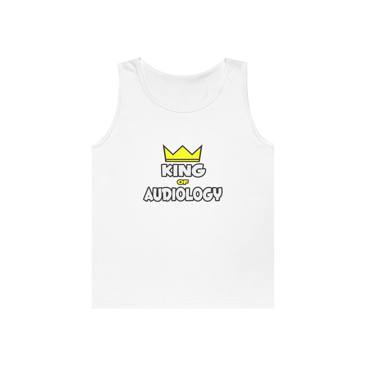 King of Audiology - Unisex Heavy Cotton Tank Top