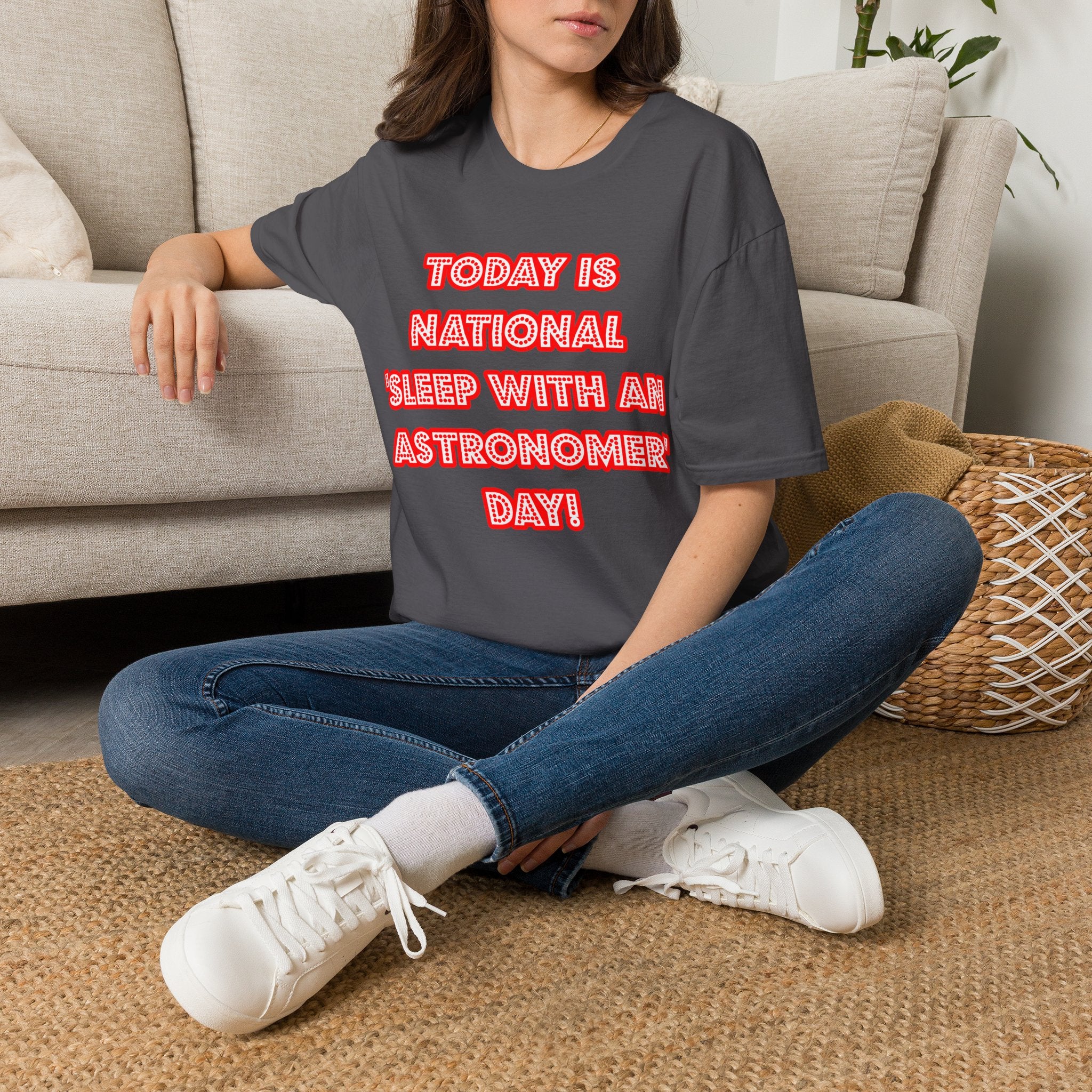 National 'Sleep With an Astronomer' Day - Unisex Softstyle T-Shirt