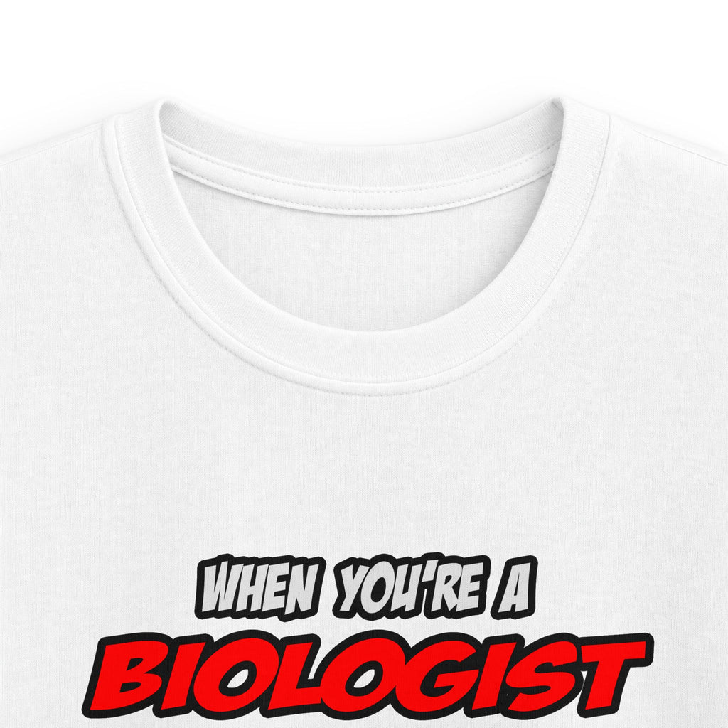 Biologist .. OMG WTF LOL - Kids Softstyle Tee