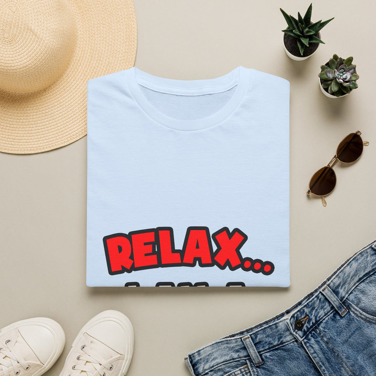 Relax ... I Am A Nurse - Unisex Softstyle T-Shirt