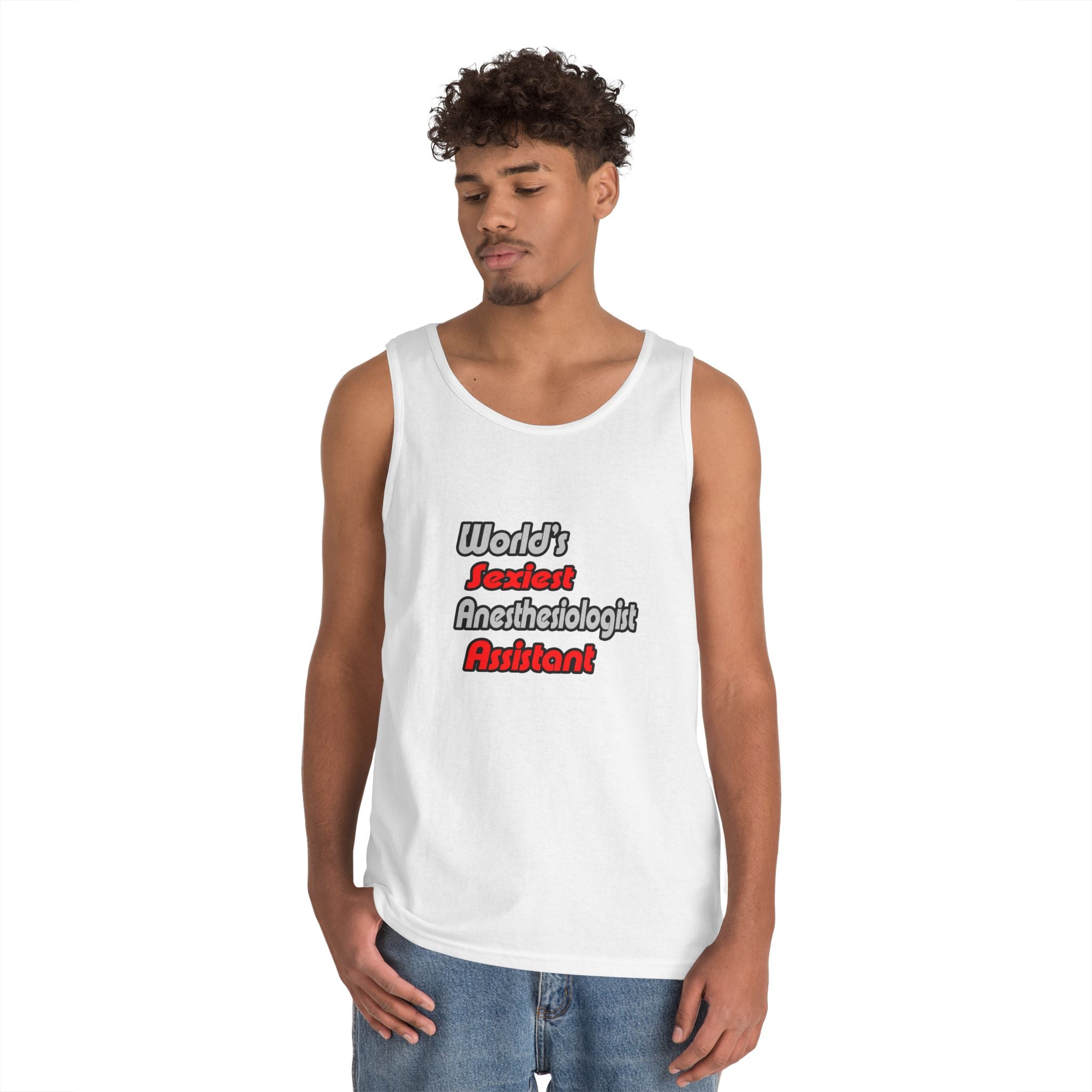 World's Sexiest Anesthesiologist Assistant - Unisex Heavy Cotton Tank Top