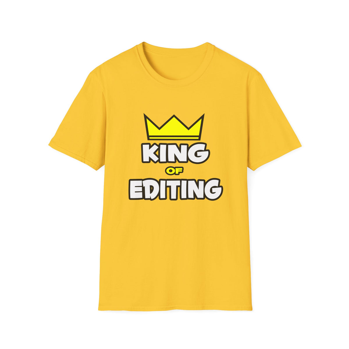 King of Editing - Unisex Softstyle T-Shirt