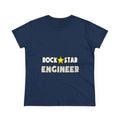 Rock Star Engineer (2) - Women's Midweight Cotton Tee